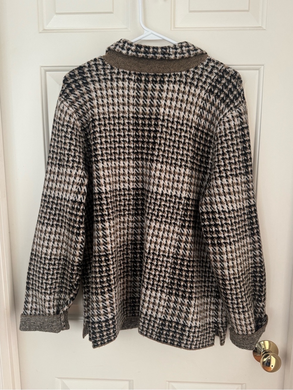 J. Jill Cozy Autumn Plaid Shacket - Picture 6 of 8